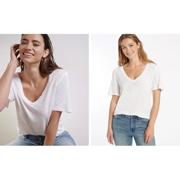 NWT Splendid V-Neck Tee Size M - Picture 1 of 14
